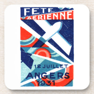 Internationale Luftfahrtausstellung Frankreich 193 Untersetzer