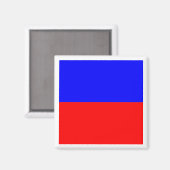 Internationale maritime Signalflagge ECHO Magnet (Vorderseite/Rückseite)