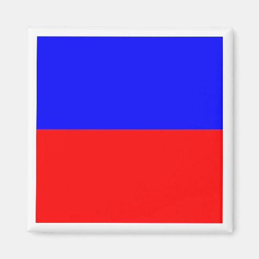 Internationale maritime Signalflagge ECHO Magnet (Vorne)