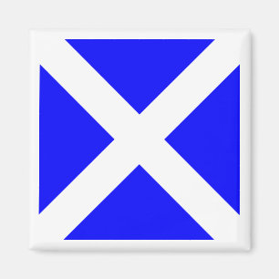 Internationale maritime Signalflagge MIKE Magnet