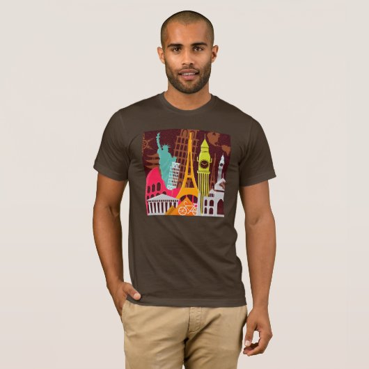 Internationale Monumente T-Shirt (Vorne ganz)