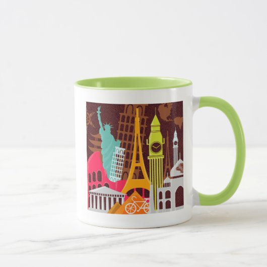 Internationale Monumente Tasse (Rechts)