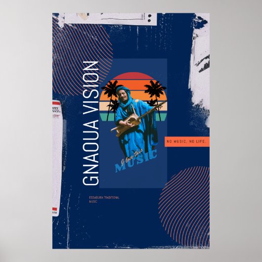 Internationale Musik von Gnaoua Poster (Vorne)