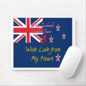 Internationale Neuseeländische Cricket Mousepad (Mit Mouse)