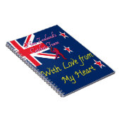 Internationale Neuseeländische Cricket Notizblock (Rechte Seite)