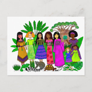 Internationale Postkarte Madagaskar