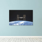 Internationale Raumstation 10 Leinwanddruck (Insitu (Holzboden))