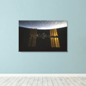 Internationale Raumstation 10 Leinwanddruck (Insitu (Holzboden))