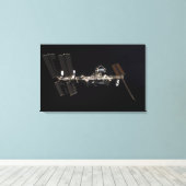 Internationale Raumstation 11 Leinwanddruck (Insitu (Holzboden))