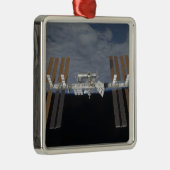 Internationale Raumstation 11 Silbernes Ornament (Rechts)