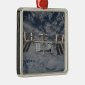 Internationale Raumstation 12 Silbernes Ornament (Rechts)