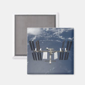 Internationale Raumstation 13 Magnet (Vorderseite/Rückseite)