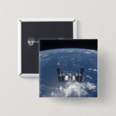 Internationale Raumstation 14 Button (Vorne & Hinten)