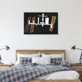 Internationale Raumstation 14 Leinwanddruck (Insitu (Schlafzimmer))