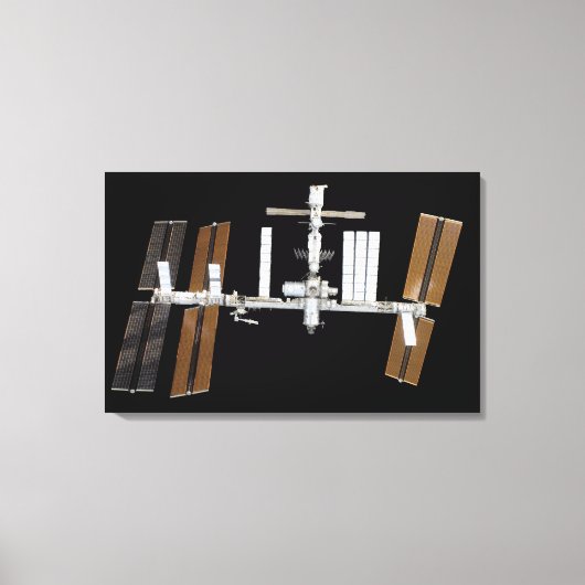 Internationale Raumstation 14 Leinwanddruck (Vorderseite)