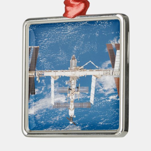 Internationale Raumstation 17 Ornament Aus Metall (Links)