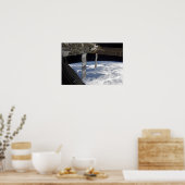 Internationale Raumstation 17 Poster (Küche)