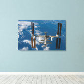 Internationale Raumstation 18 Leinwanddruck (Insitu (Holzboden))