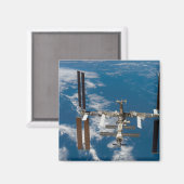 Internationale Raumstation 18 Magnet (Vorderseite/Rückseite)
