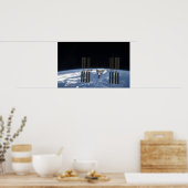 Internationale Raumstation 18 Poster (Küche)