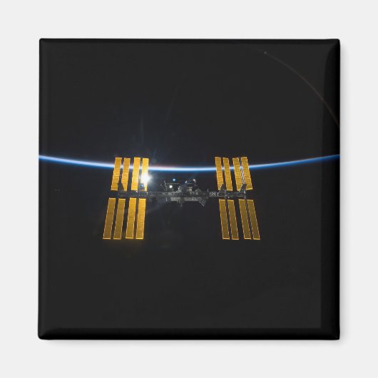 Internationale Raumstation 2009 Magnet (Vorne)