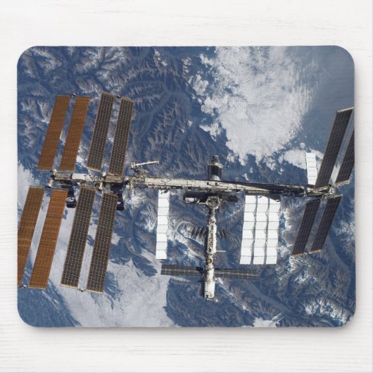 Internationale Raumstation 22 Mousepad (Vorne)