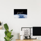 Internationale Raumstation 22 Poster (Heimbüro)