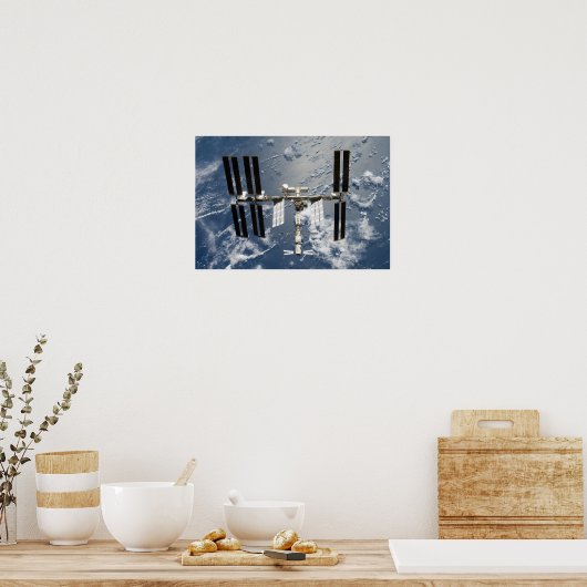 Internationale Raumstation 25 Poster (Küche)