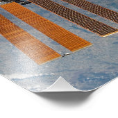 Internationale Raumstation 26 Fotodruck (Ecke)