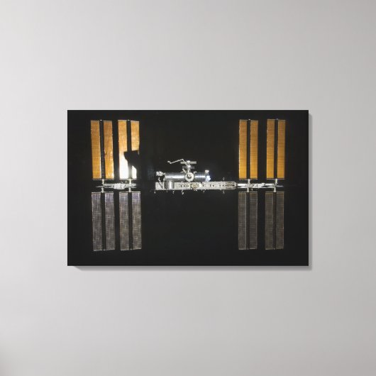 Internationale Raumstation 2 Leinwanddruck (Vorderseite)