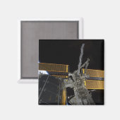 Internationale Raumstation 2 Magnet (Vorderseite/Rückseite)