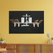 Internationale Raumstation 3 Leinwanddruck (Insitu (Wohnzimmer))