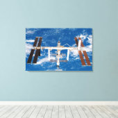 Internationale Raumstation 3 Leinwanddruck (Insitu (Holzboden))