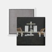 Internationale Raumstation 3 Magnet (Vorderseite/Rückseite)