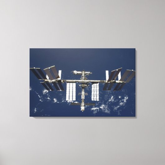 Internationale Raumstation 4 Leinwanddruck (Vorderseite)