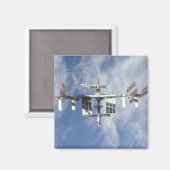 Internationale Raumstation 4 Magnet (Vorderseite/Rückseite)