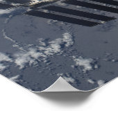Internationale Raumstation 4 Poster (Ecke)