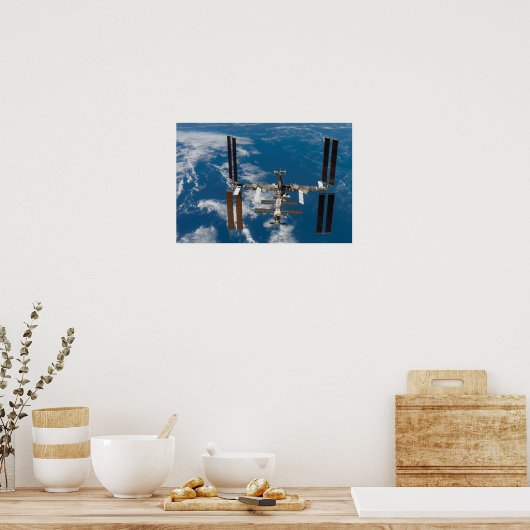 Internationale Raumstation 4 Poster (Küche)