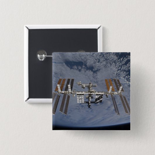Internationale Raumstation 5 Button (Vorne & Hinten)
