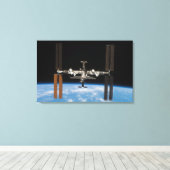 Internationale Raumstation 5 Leinwanddruck (Insitu (Holzboden))