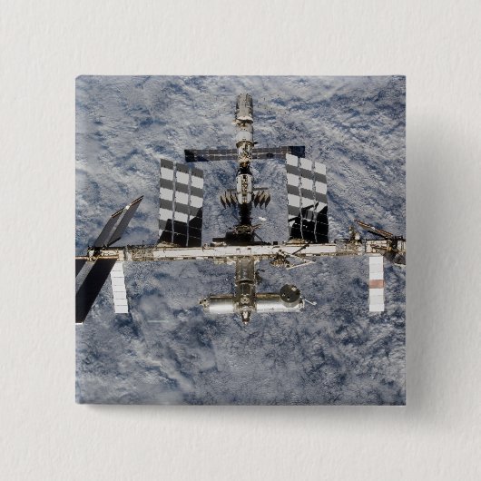 Internationale Raumstation 6 Button (Vorderseite)