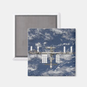 Internationale Raumstation 6 Magnet (Vorderseite/Rückseite)