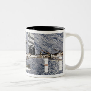 Internationale Raumstation 6 Zweifarbige Tasse