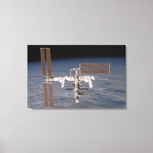 Internationale Raumstation 7 Leinwanddruck (Vorderseite)