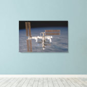 Internationale Raumstation 7 Leinwanddruck (Insitu (Holzboden))