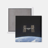 Internationale Raumstation 7 Magnet (Vorderseite/Rückseite)