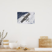 Internationale Raumstation 7 Poster (Küche)