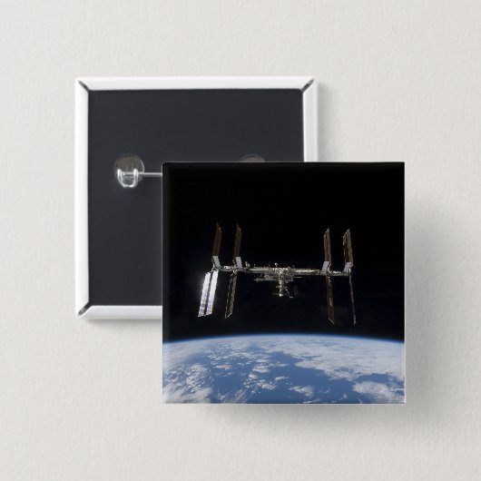 Internationale Raumstation 9 Button (Vorne & Hinten)