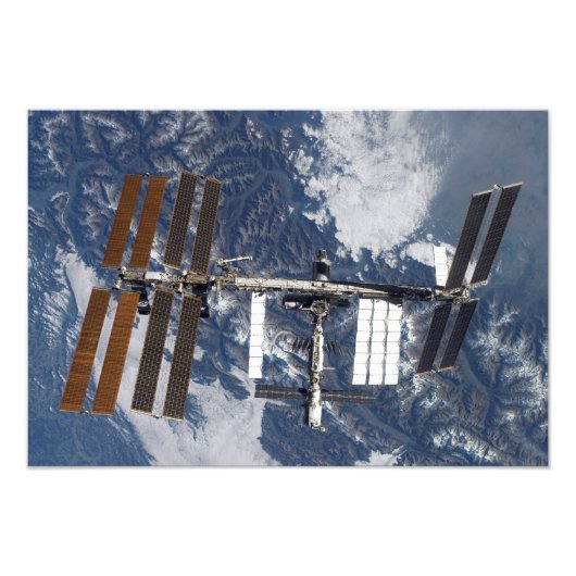 Internationale Raumstation 9 Fotodruck (Vorne)