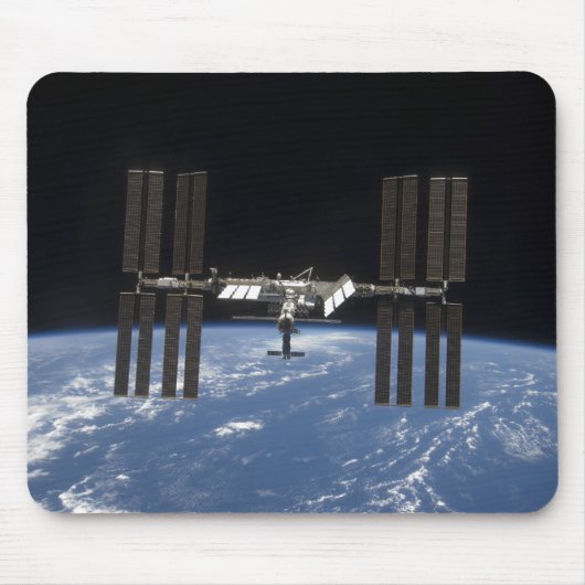 Internationale Raumstation 9 Mousepad (Vorne)